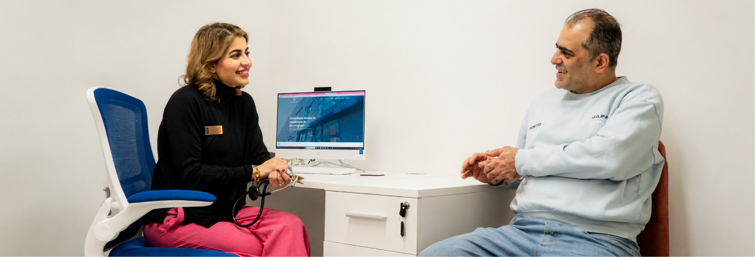 Private GP service at House of Health Birmingham